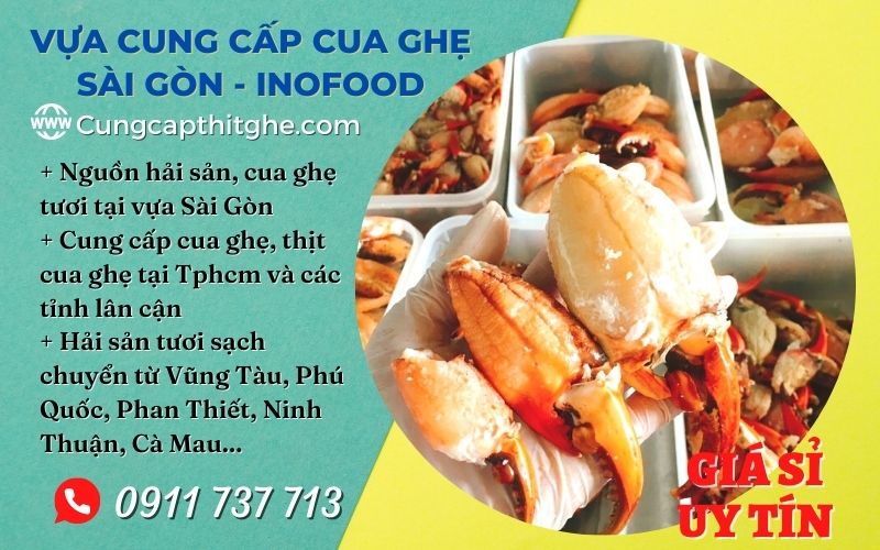 Địa chỉ mua thịt càng cua đông lạnh Vũng Tàu Nguồn sỉ hải sản tươi Sài Gòn